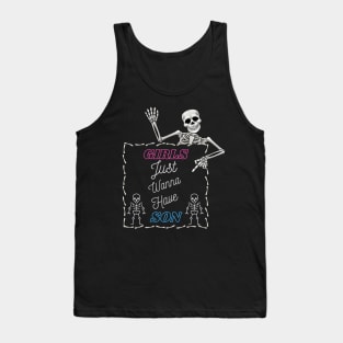 girls just wanna have sun, girls just wanna have sun funny shirt styles for your gift Tank Top